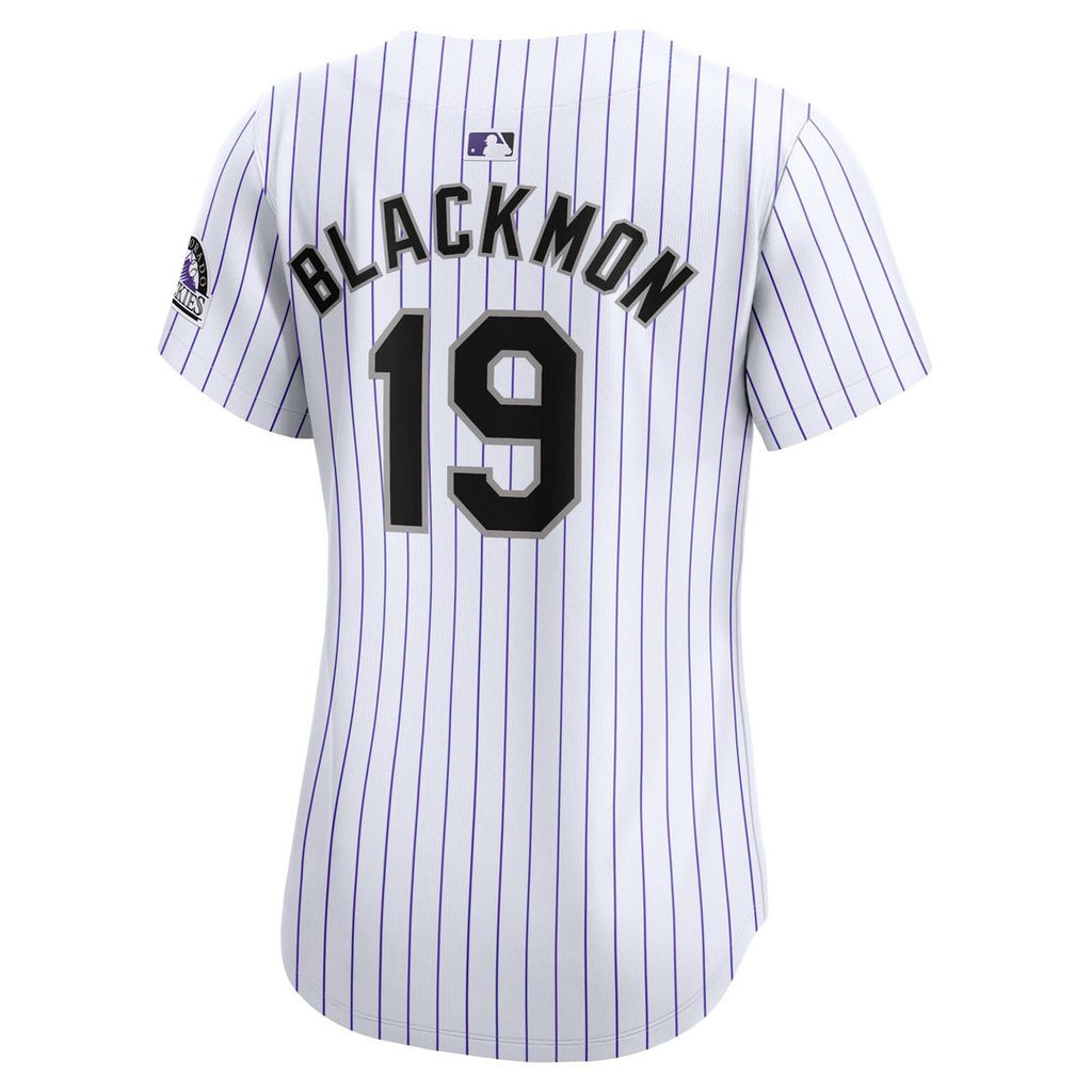 Colorado Rockies Charlie Blackmon Nike Women's Home Limited Player Jersey - White Team Jersey Sports Fan Apparel