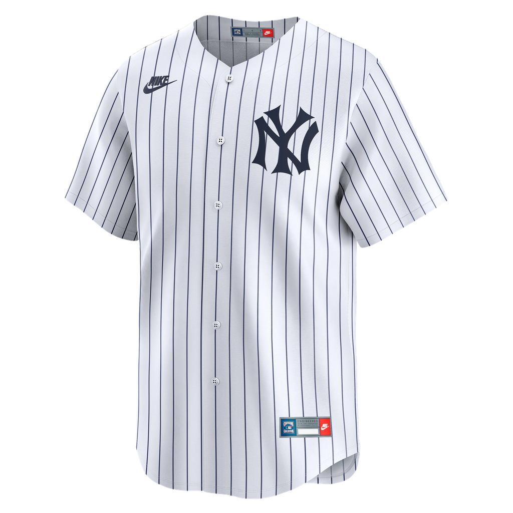 New York Yankees Babe Ruth Nike Throwback Cooperstown Limited Jersey - White Team Jersey Sports Fan Apparel