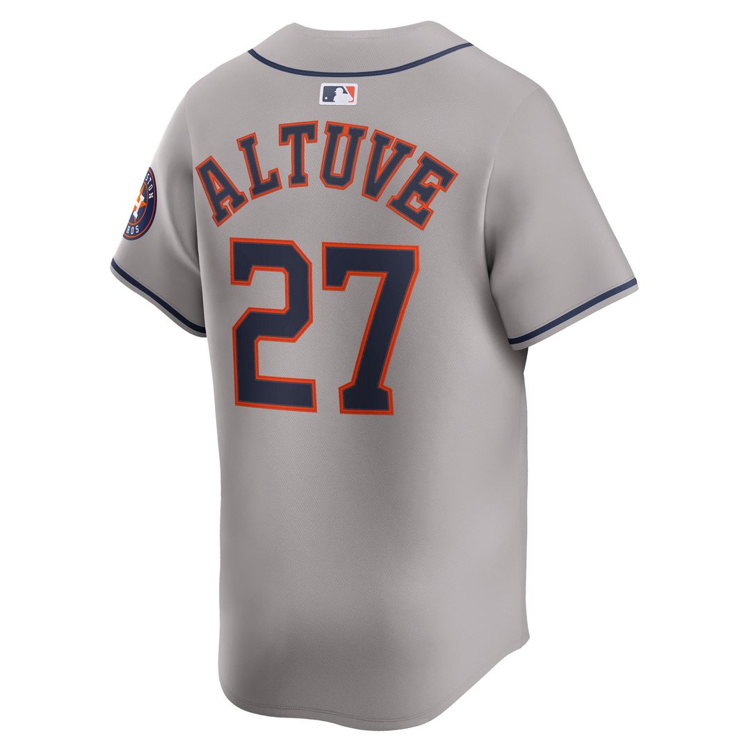 Houston Astros Jose Altuve Nike Home Limited Player Jersey - White Team Jersey Sports Fan Apparel
