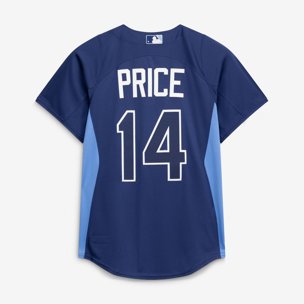 Tampa Bay Rays David Price Mitchell & Ness Authentic Batting Practice Jersey - Blue Team Jersey Sports Fan Apparel