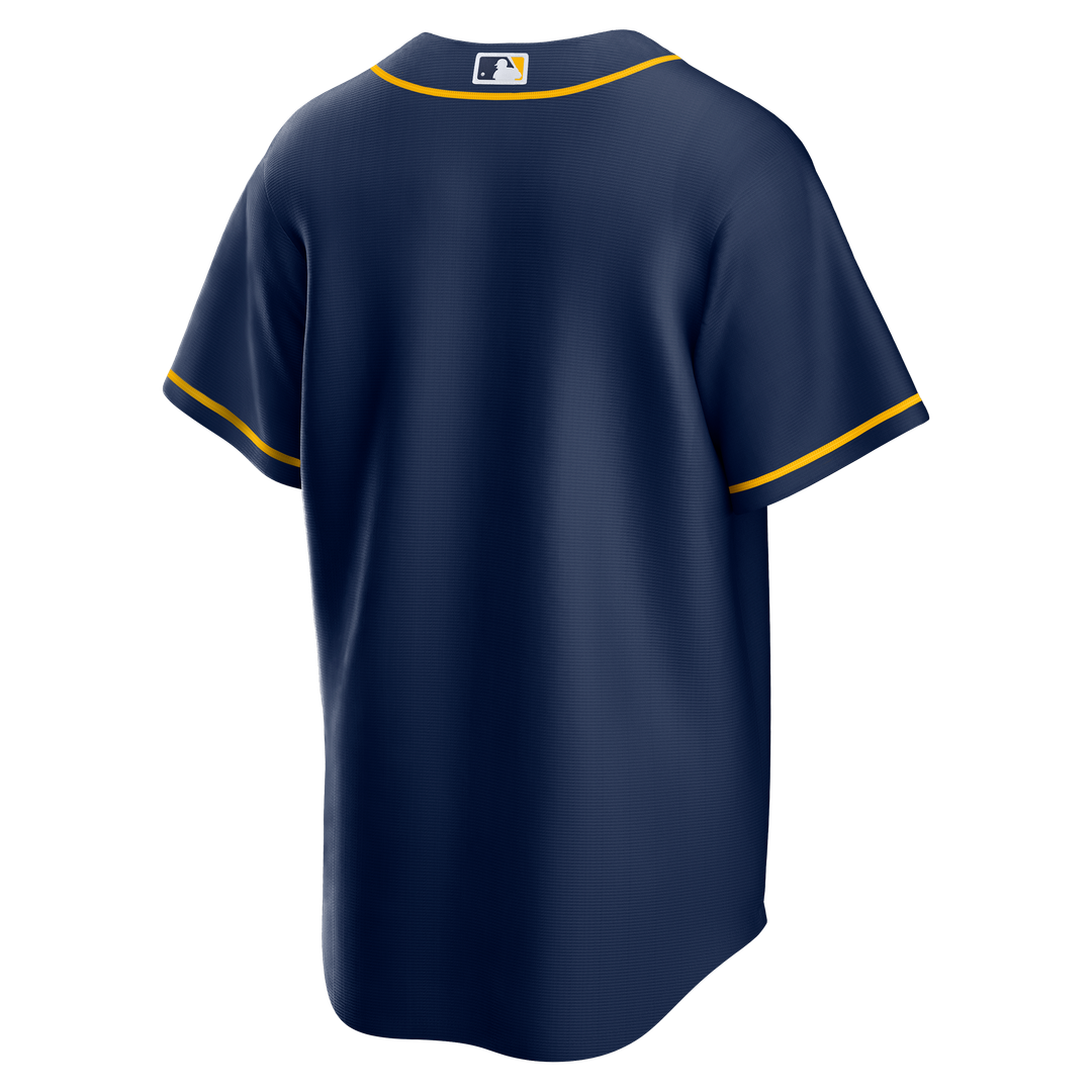 Milwaukee Brewers Nike Alternate Replica Team Jersey - Navy Team Jersey Sports Fan Apparel