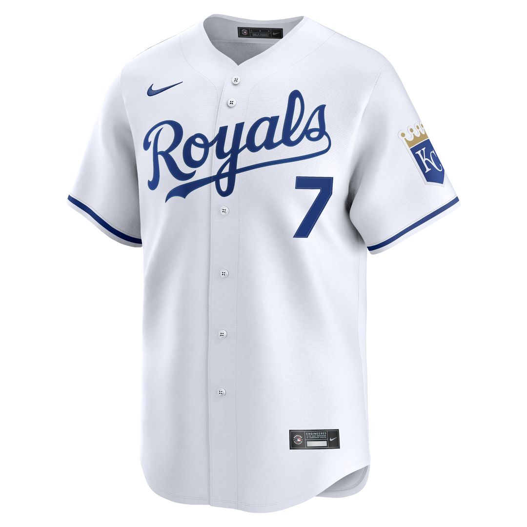 Kansas City Royals Bobby Witt Jr. Nike Alternate Limited Player Jersey - Light Blue Team Jersey Sports Fan Apparel