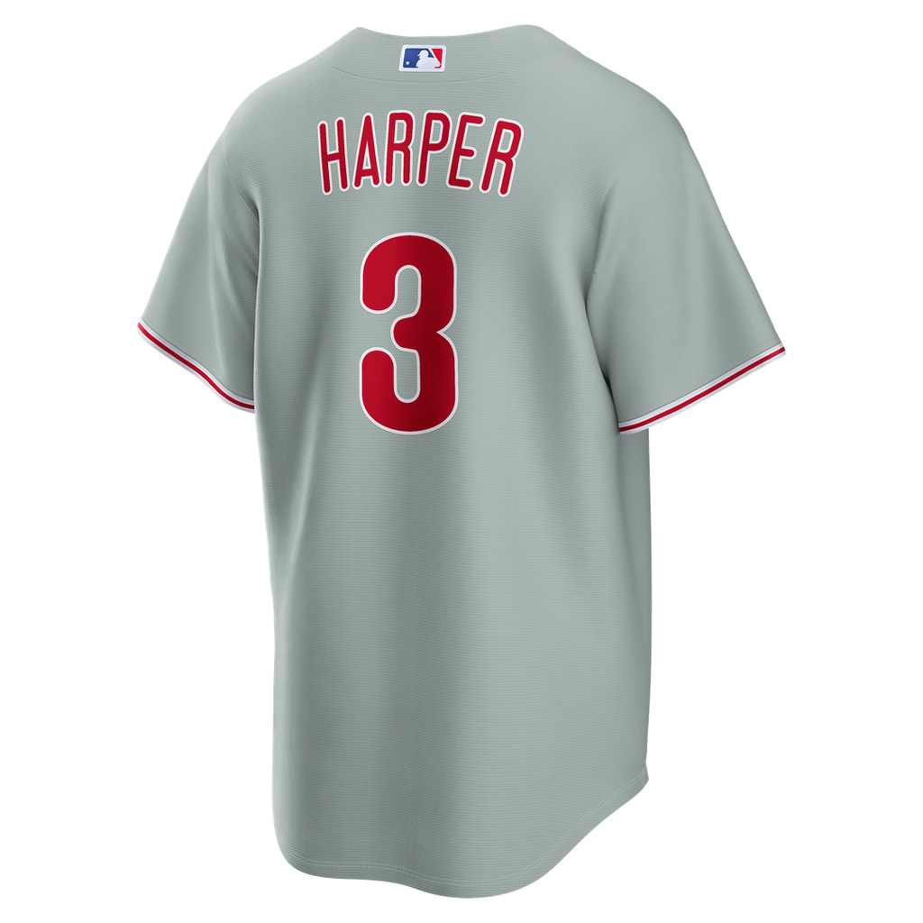 Philadelphia Phillies Bryce Harper Nike Alternate Replica Jersey - Light Blue Team Jersey Sports Fan Apparel