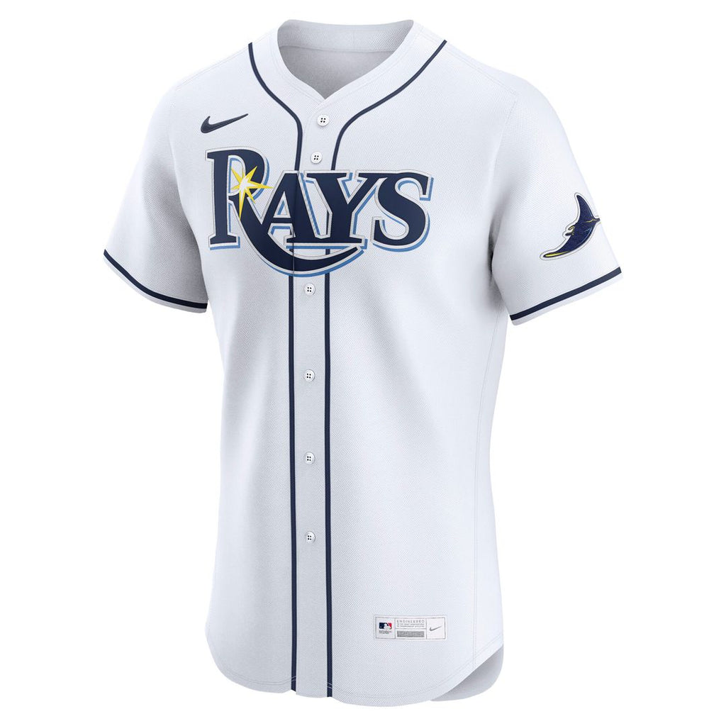 Tampa Bay Rays Nike Home Elite Jersey - White Team Jersey Sports Fan Apparel