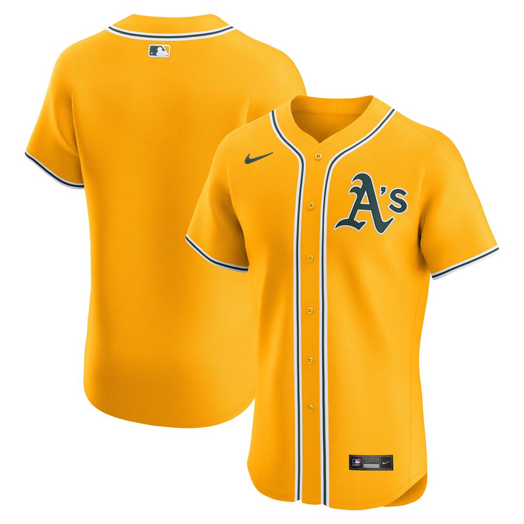 Athletics Nike Home Elite Jersey - White Team Jersey Sports Fan Apparel