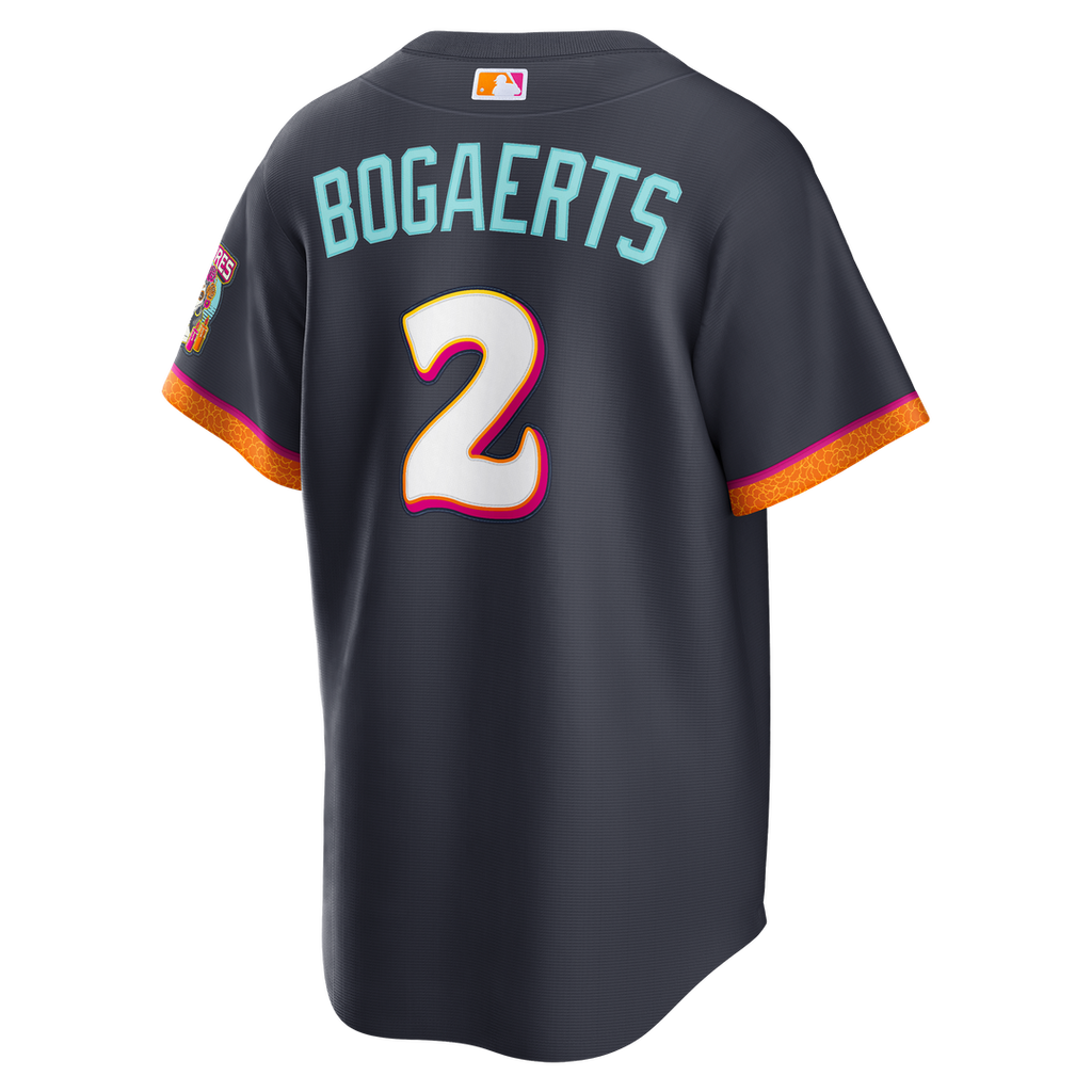 San Diego Padres Xander Bogaerts Nike 2026 City Connect Stadium Jersey - Obsidian Team Jersey Sports Fan Apparel