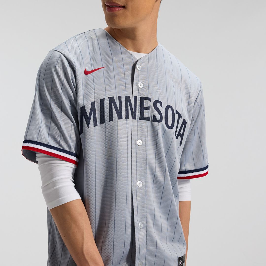 Minnesota Twins Nike Home Replica Team Jersey - White Team Jersey Sports Fan Apparel