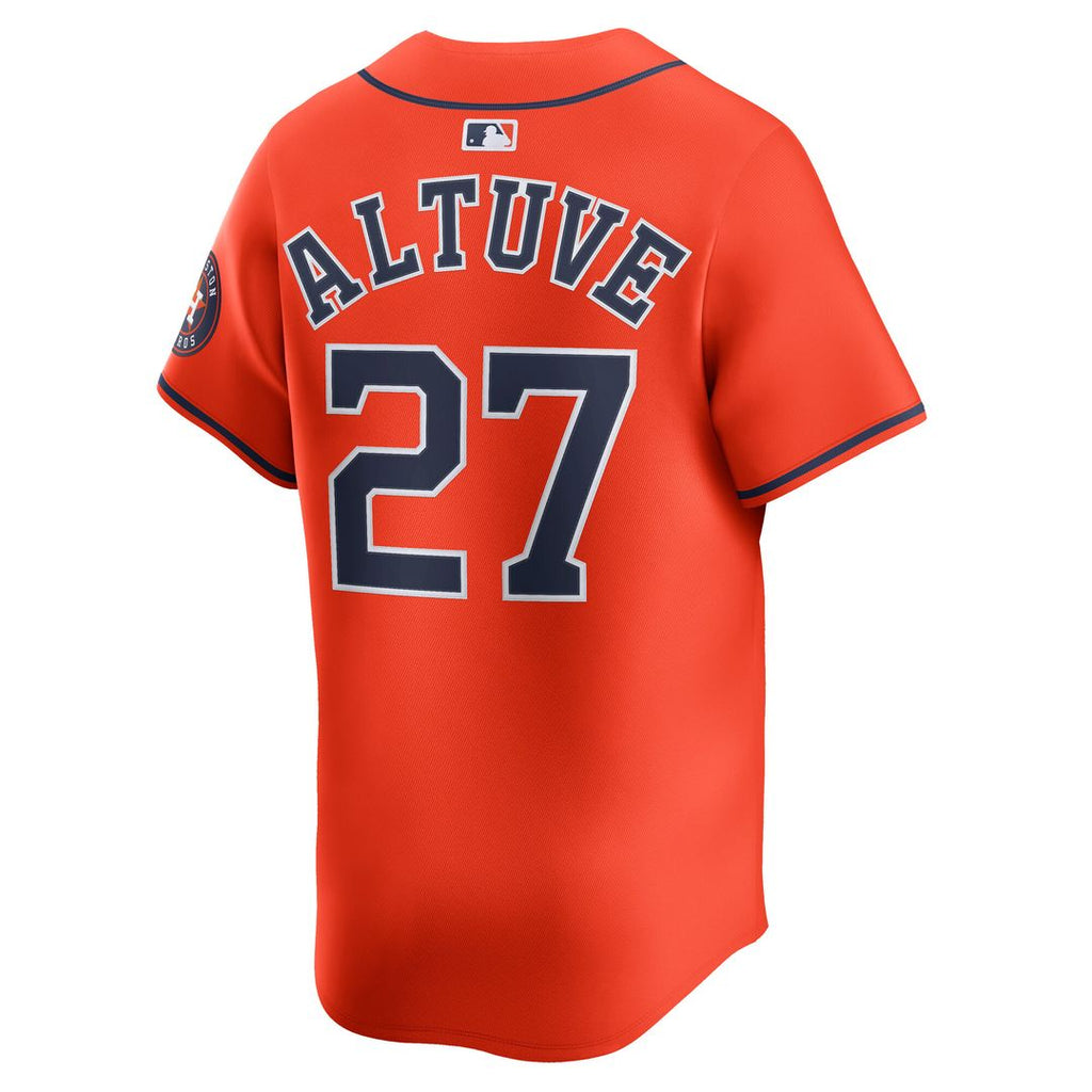 Houston Astros Jose Altuve Nike Home Limited Player Jersey - White Team Jersey Sports Fan Apparel