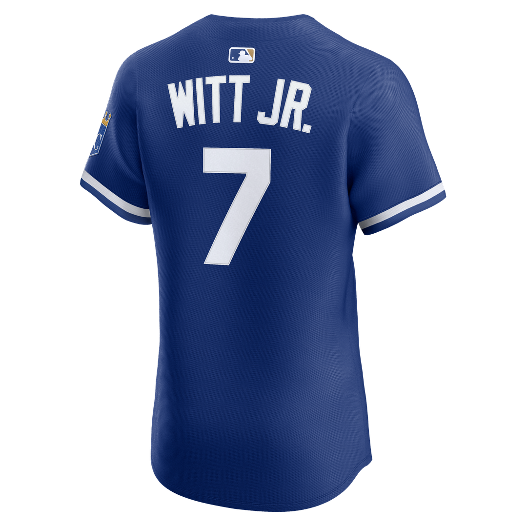 Kansas City Royals Bobby Witt Jr. Nike Home ElitePlayer Jersey - White Team Jersey Sports Fan Apparel