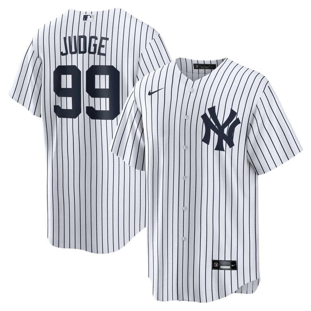 New York Yankees Aaron Judge Nike Home Replica Player Name Jersey - White Team Jersey Sports Fan Apparel