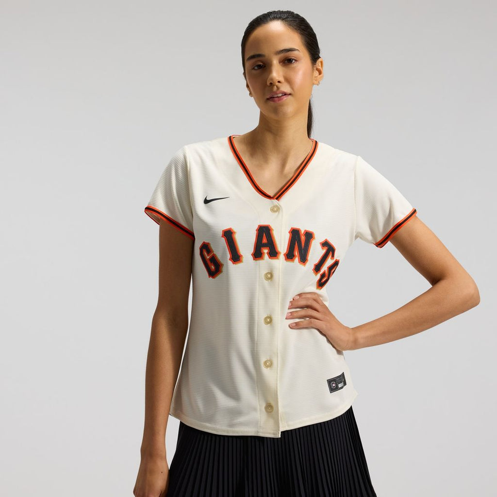 San Francisco Giants Nike Women's Home Replica Team Jersey - Cream Team Jersey Sports Fan Apparel