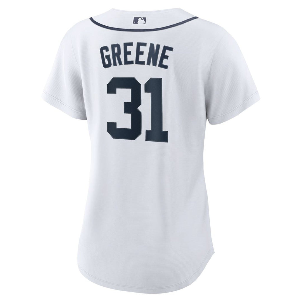 Detroit Tigers Riley Greene Nike Women's Home Replica Player Jersey - White Team Jersey Sports Fan Apparel