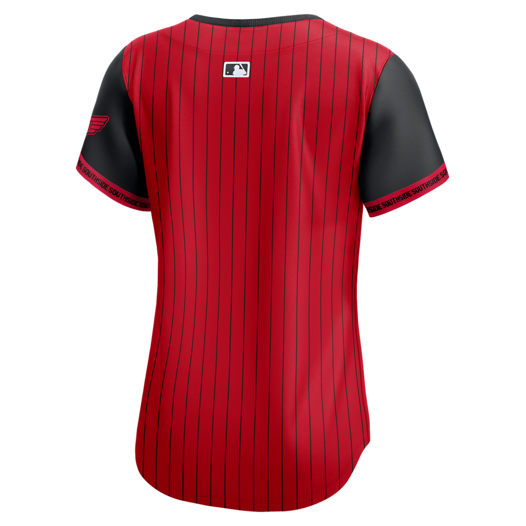 Chicago White Sox Nike Women's 2025 City Connect Limited Jersey - Red/Black Team Jersey Sports Fan Apparel