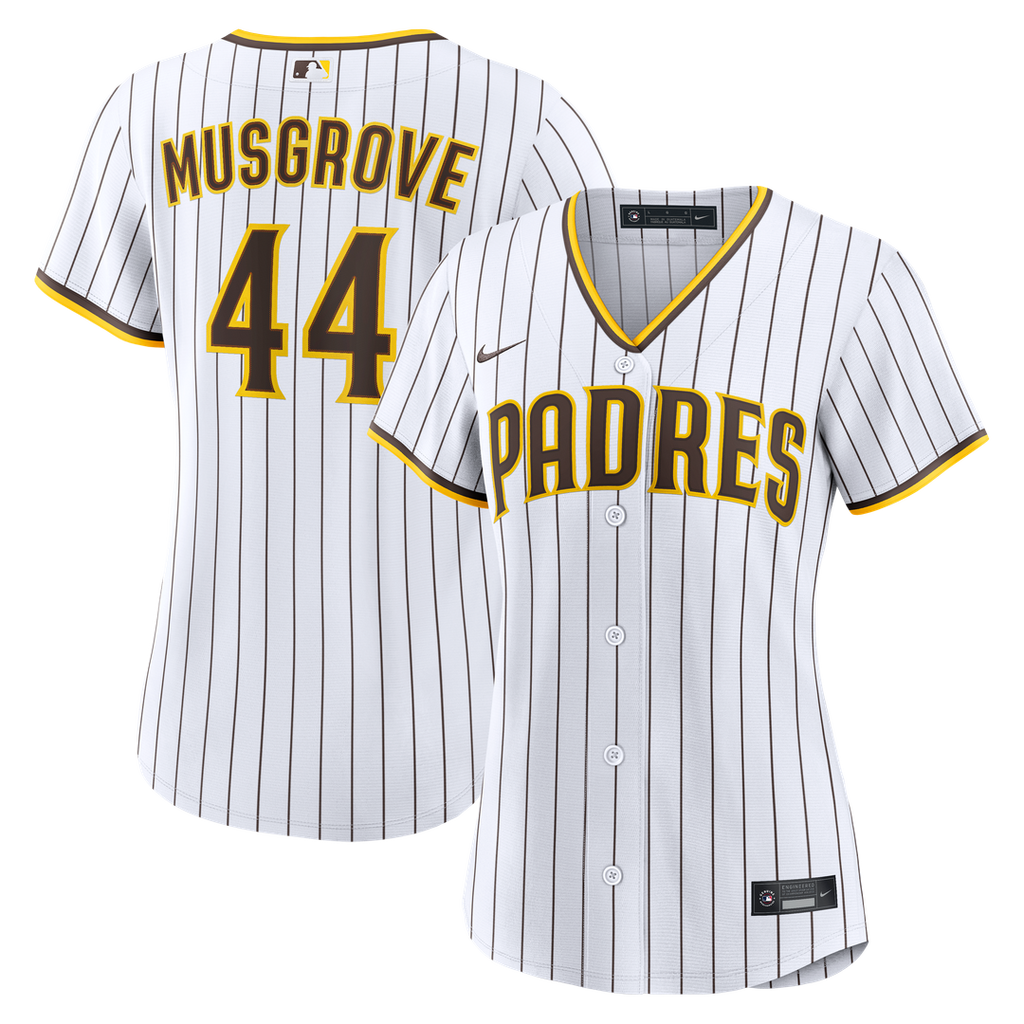 San Diego Padres Joe Musgrove Nike Women's Home Replica Jersey - White Team Jersey Sports Fan Apparel