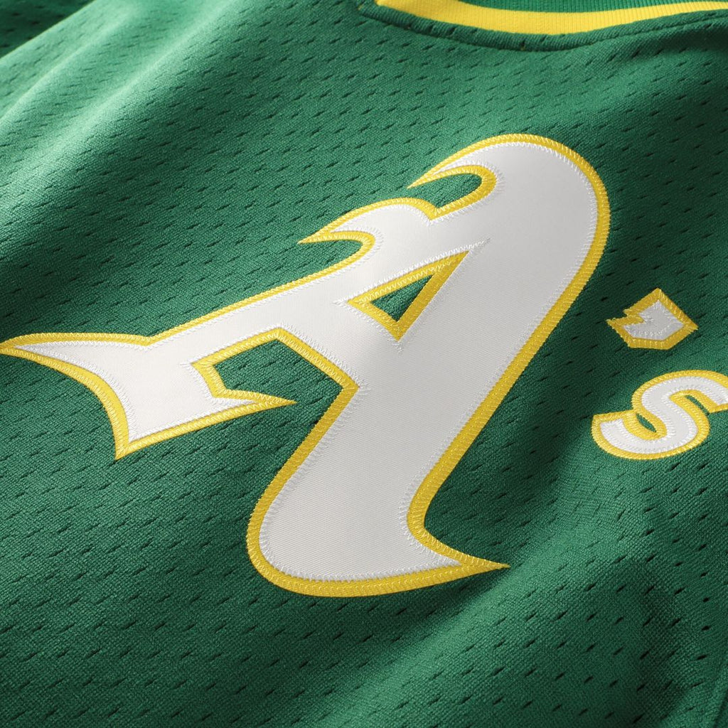 Athletics Rickey Henderson Mitchell & Ness Authentic Batting Practice Jersey - Green Team Jersey Sports Fan Apparel