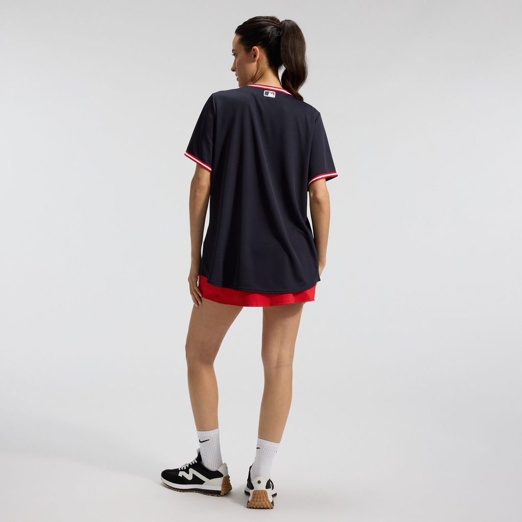 Cleveland Guardians Nike Women's Alternate 2 Replica Jersey - Red Team Jersey Sports Fan Apparel