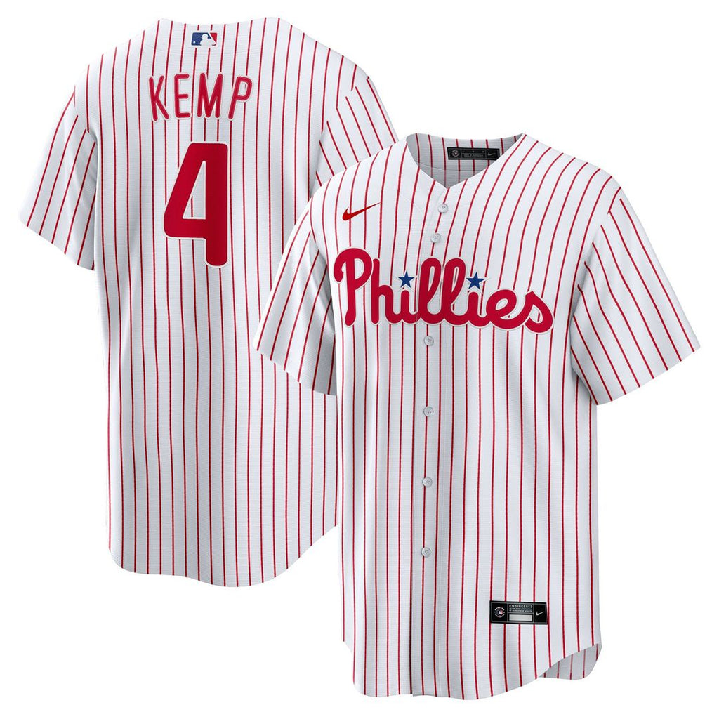 Philadelphia Phillies Otto Kemp Nike Home Replica Jersey - White Team Jersey Sports Fan Apparel