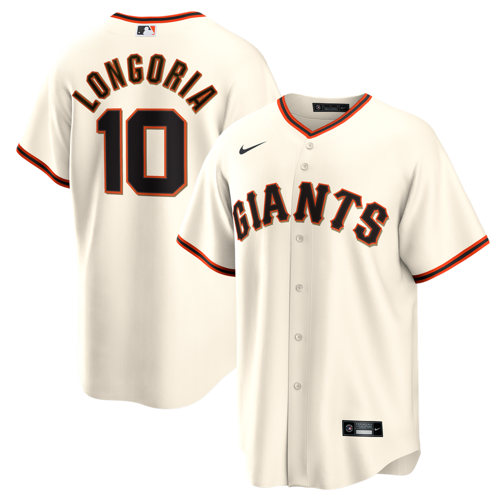 San Francisco Giants Evan Longoria Nike Home Retired Player Replica Jersey - Cream Team Jersey Sports Fan Apparel