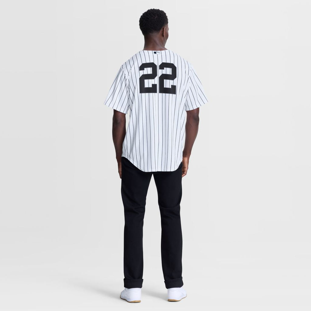 New York Yankees Ben Rice Nike Home Replica Jersey - White Team Jersey Sports Fan Apparel