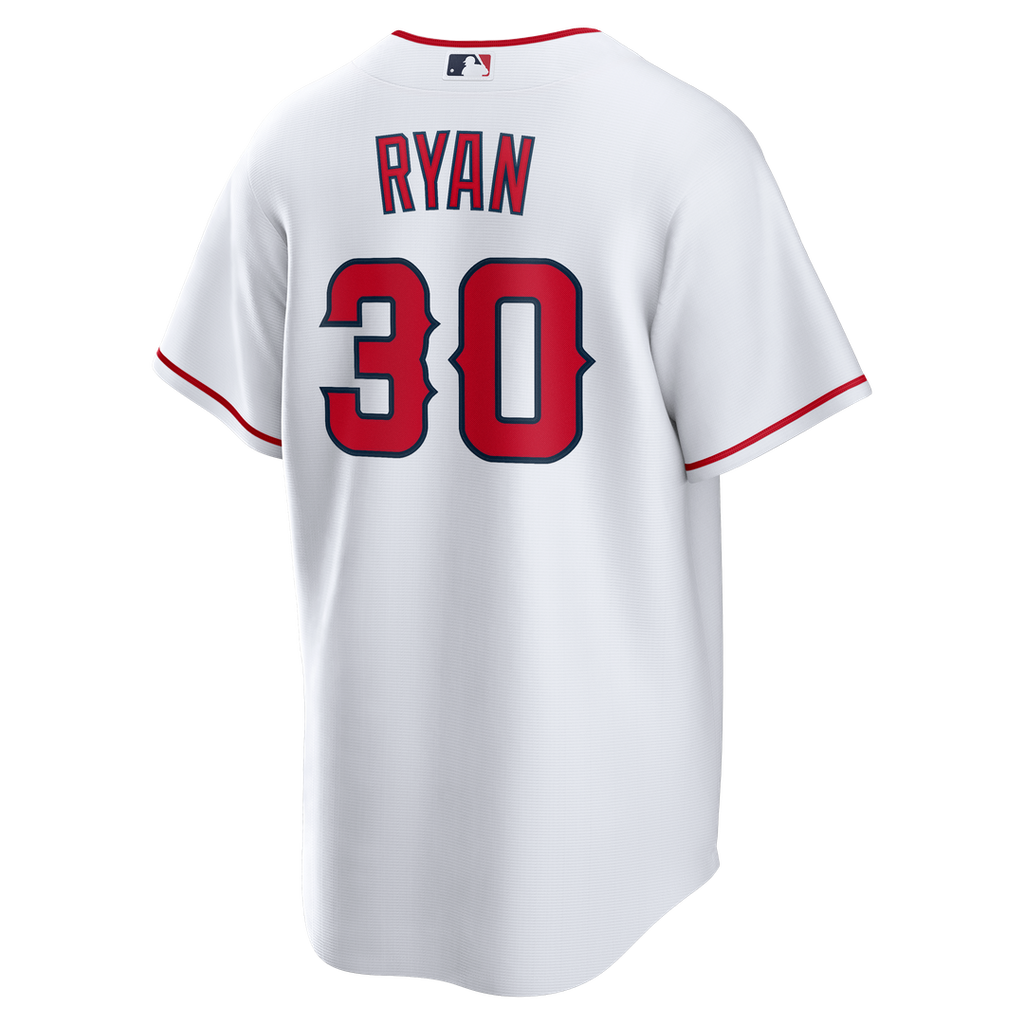Los Angeles Angels Nolan Ryan Nike Home Retired Player Replica Jersey - White Team Jersey Sports Fan Apparel