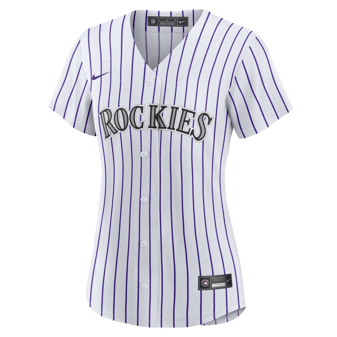 Colorado Rockies Charlie Blackmon Nike Women's Home Replica Player Jersey - White Team Jersey Sports Fan Apparel