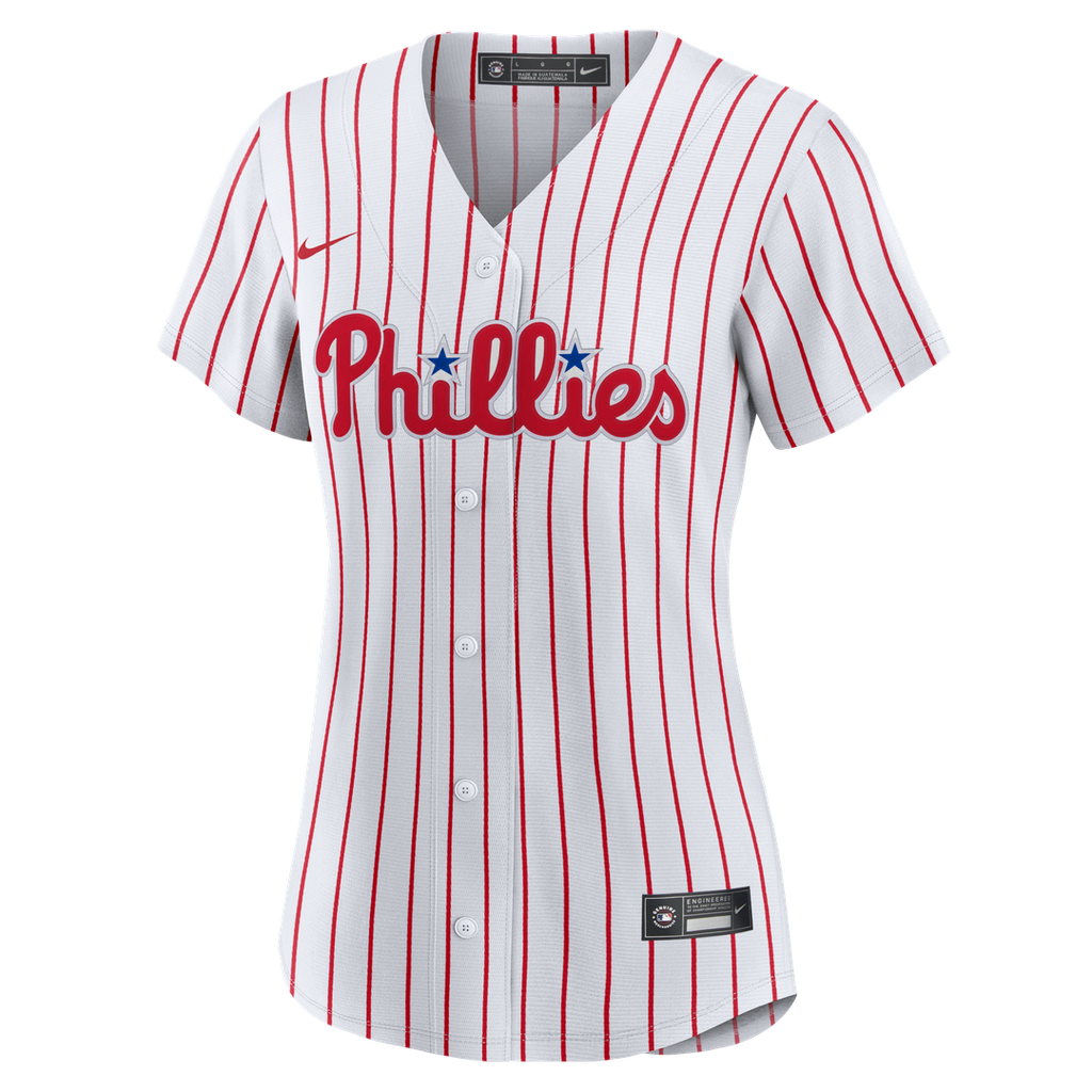 Philadelphia Phillies Nike Women's Home Replica Team Jersey - White Team Jersey Sports Fan Apparel