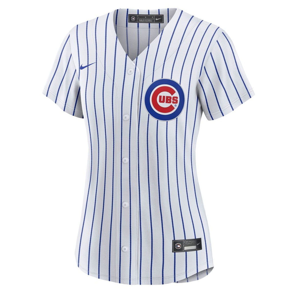 Chicago Cubs Pete Crow - Armstrong Nike Women's Home Replica Jersey - White Team Jersey Sports Fan Apparel