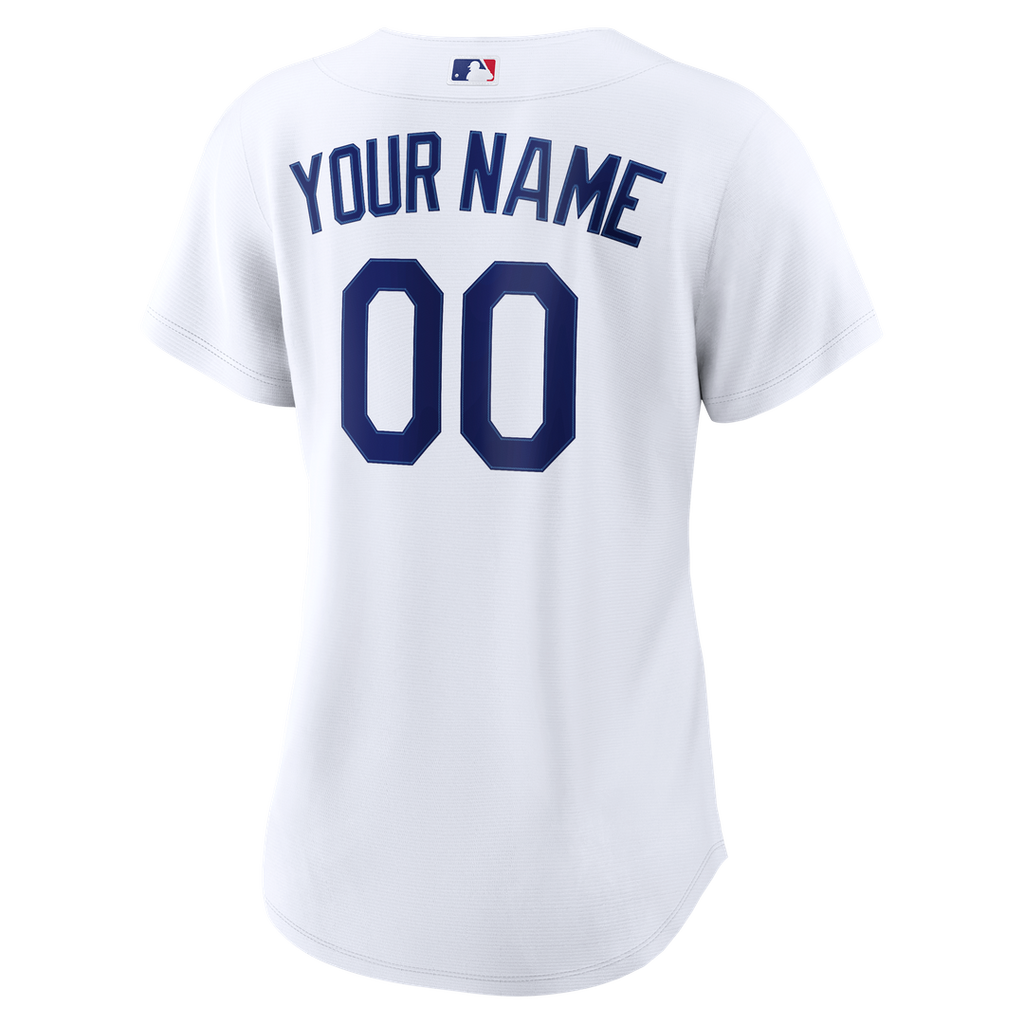 Los Angeles Dodgers Nike Women's Home Replica Custom Jersey - White Team Jersey Sports Fan Apparel