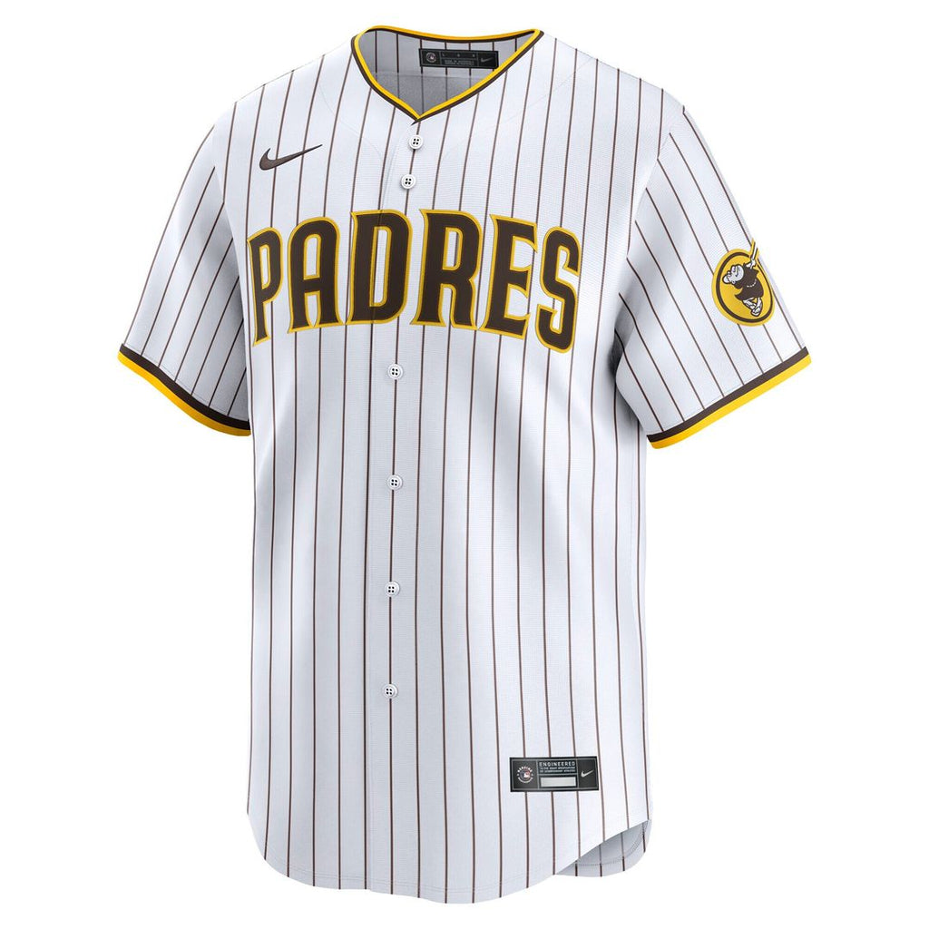 San Diego Padres Jackson Merrill Nike Home Limited Player Jersey - White Team Jersey Sports Fan Apparel