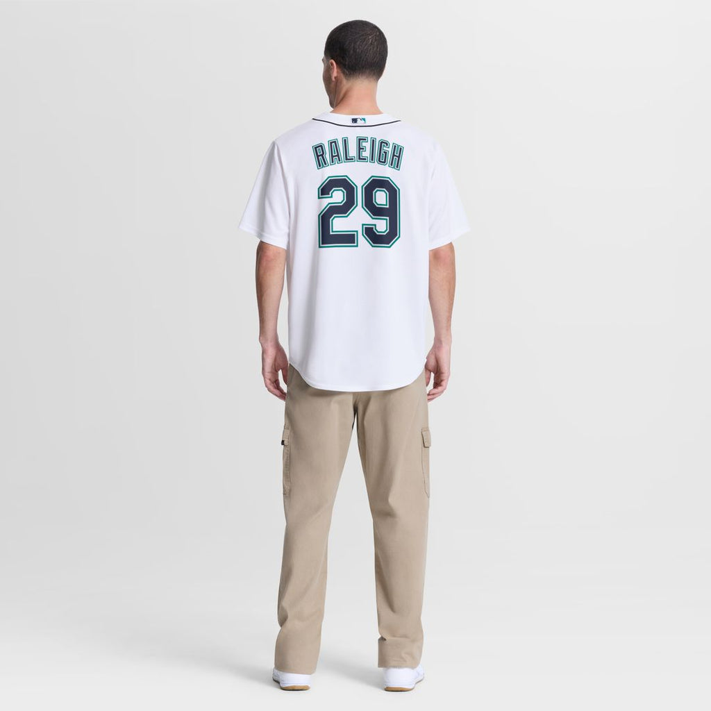 Seattle Mariners Cal Raleigh Nike Road Replica Jersey - Navy Team Jersey Sports Fan Apparel