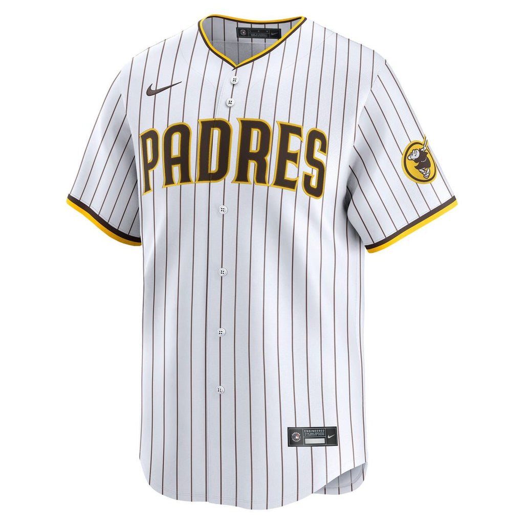 San Diego Padres Nike Home Limited Jersey - White Team Jersey Sports Fan Apparel