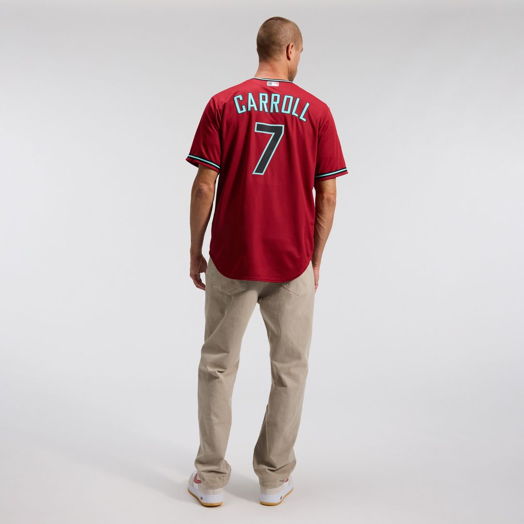 Arizona Diamondbacks Corbin Carroll Nike Alternate Replica Jersey - Black Team Jersey Sports Fan Apparel