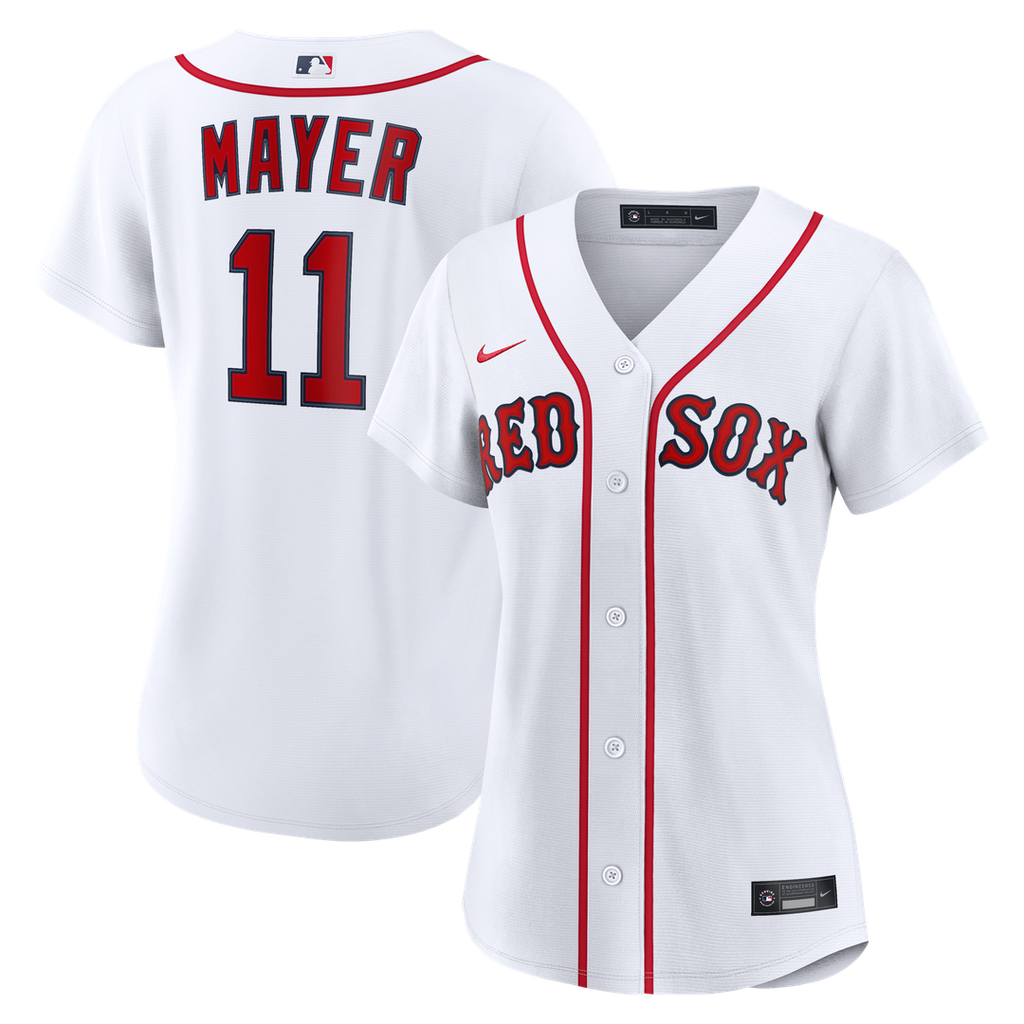 Boston Red Sox Marcelo Mayer Nike Women's Home Replica Jersey - White Team Jersey Sports Fan Apparel