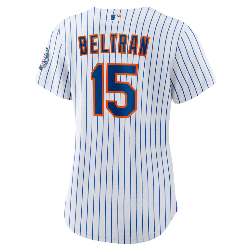 New York Mets Carlos Beltran Nike Women's 2026 Baseball Hall of Fame Retired Player Replica Jersey - White Team Jersey Sports Fan Apparel