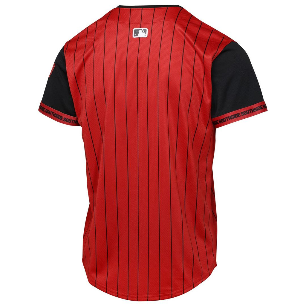 Chicago White Sox Youth 2025 City Connect Limited Jersey - Red/Black Team Jersey Sports Fan Apparel