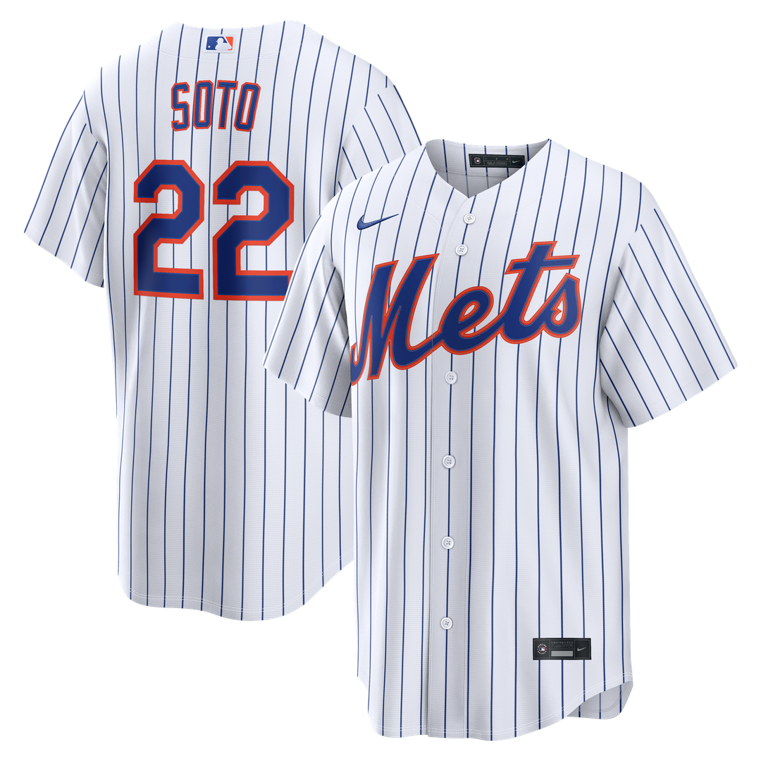 New York Mets Juan Soto Nike Alternate Replica Jersey - Black Team Jersey Sports Fan Apparel
