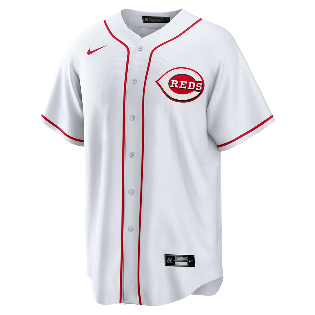 Cincinnati Reds Ken Griffey Jr. Nike Home Retired Player Replica Jersey - White Team Jersey Sports Fan Apparel