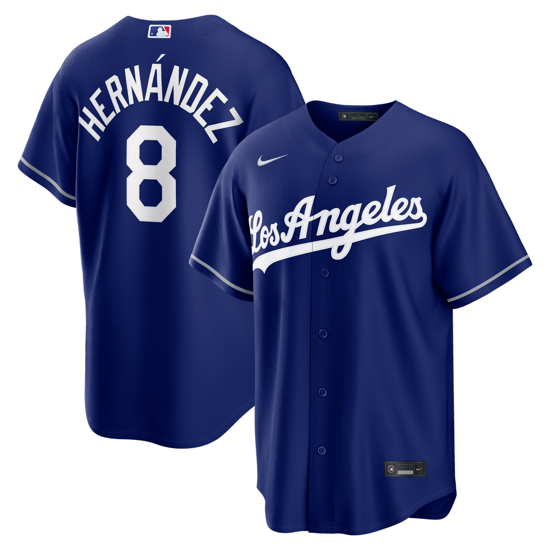 Los Angeles Dodgers Enrique Hernández Nike Alternate Replica Jersey - Royal Team Jersey Sports Fan Apparel