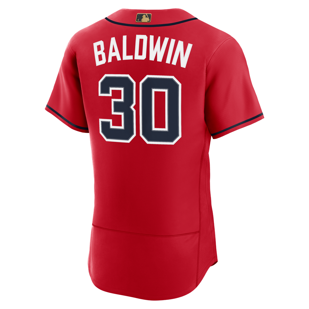 Atlanta Braves Drake Baldwin Nike MLB Awards Authentic Jersey - White Team Jersey Sports Fan Apparel