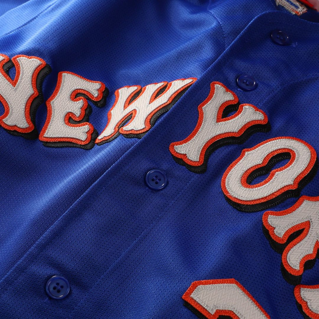 New York Mets Mike Piazza Mitchell & Ness Cooperstown Mesh Batting Practice Button - Up Jersey - Orange Team Jersey Sports Fan Apparel