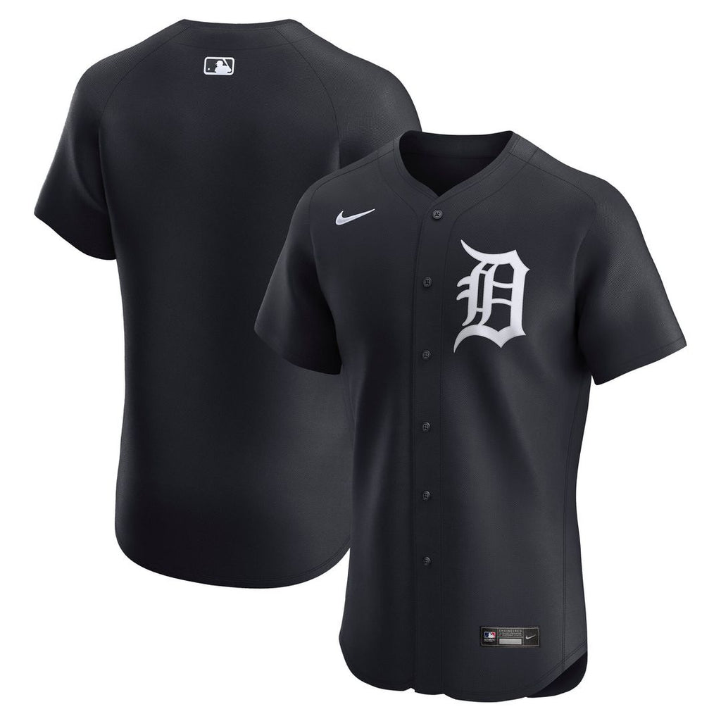 Detroit Tigers Nike Alternate 2 Elite Jersey - Navy Team Jersey Sports Fan Apparel