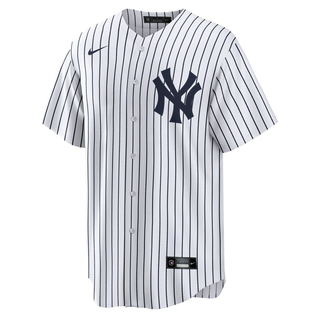 New York Yankees Ben Rice Nike Home Replica Jersey - White Team Jersey Sports Fan Apparel