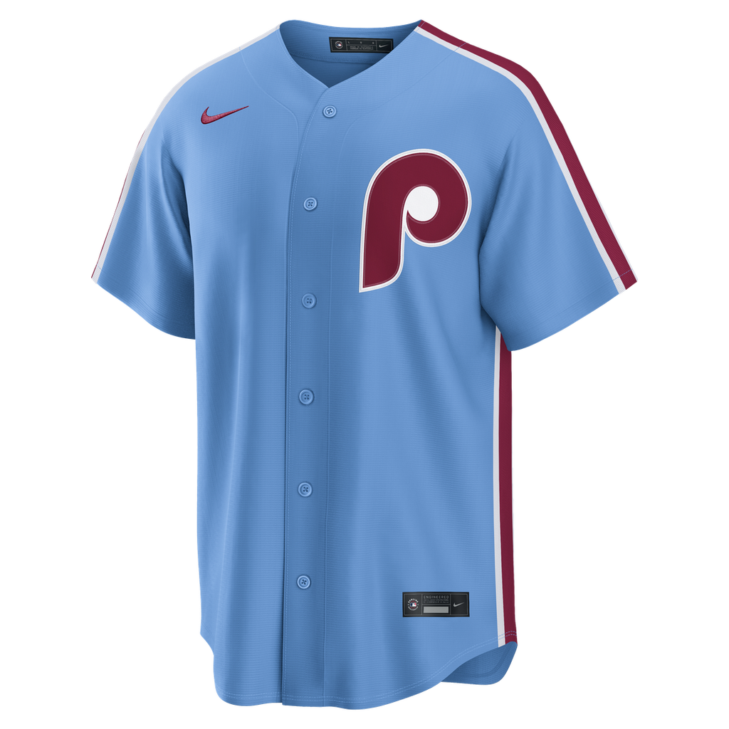Philadelphia Phillies Bryce Harper Nike Alternate Replica Jersey - Light Blue Team Jersey Sports Fan Apparel