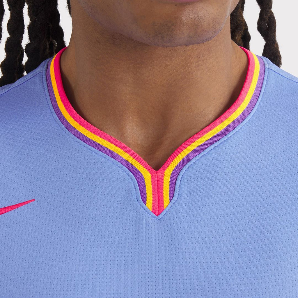 Colorado Rockies Kris Bryant Nike 2025 City Connect Limited Player Jersey - Purple/Light Blue Team Jersey Sports Fan Apparel