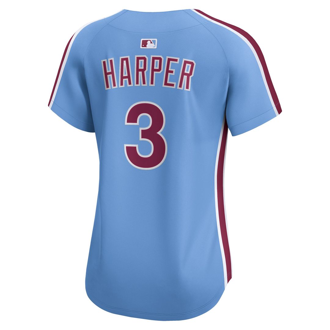Philadelphia Phillies Bryce Harper Nike Women's Home Limited Player Jersey - White Team Jersey Sports Fan Apparel