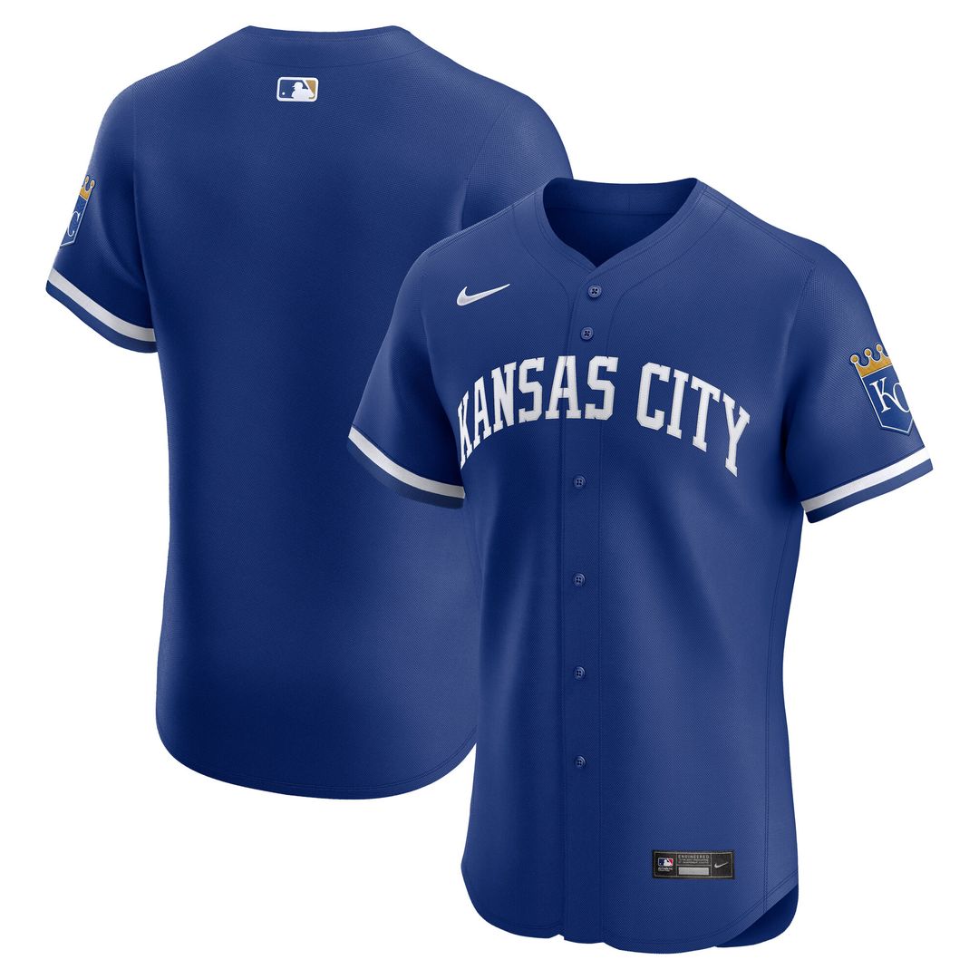 Kansas City Royals Nike Alternate Elite Jersey - Light Blue Team Jersey Sports Fan Apparel