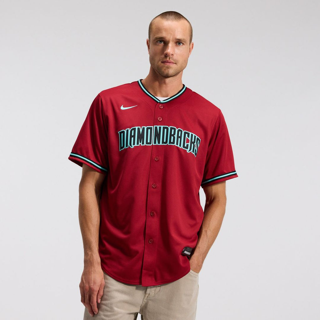 Arizona Diamondbacks Corbin Carroll Nike Alternate Replica Jersey - Black Team Jersey Sports Fan Apparel