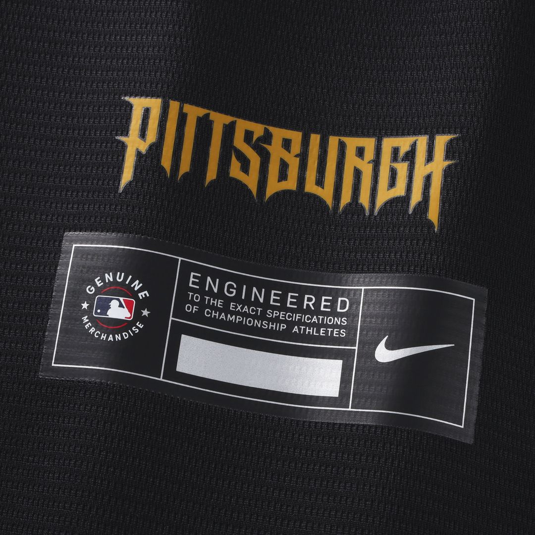 Pittsburgh Pirates Roberto Clemente Nike 2026 City Connect Stadium Jersey - Black Team Jersey Sports Fan Apparel