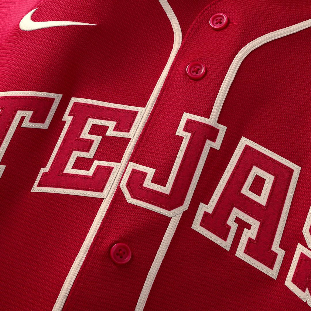 Texas Rangers Corey Seager Nike 2026 City Connect Stadium Jersey - Red Team Jersey Sports Fan Apparel