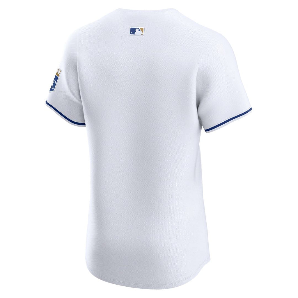 Kansas City Royals Nike Home Elite Jersey - White Team Jersey Sports Fan Apparel